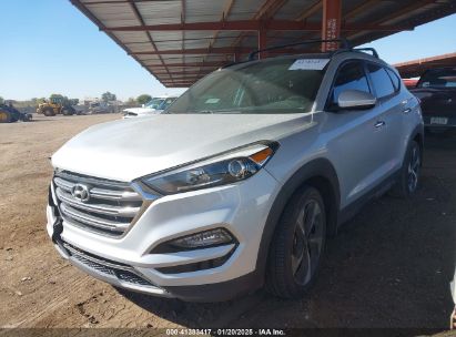 2016 HYUNDAI TUCSON LIMITED Silver  Gasoline KM8J33A21GU151232 photo #3