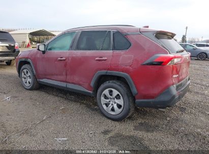 2019 TOYOTA RAV4 LE Red  Gasoline 2T3G1RFV1KW046146 photo #4