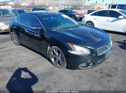 2013 NISSAN MAXIMA 3.5 SV Black  Gasoline 1N4AA5AP9DC847586 photo #1