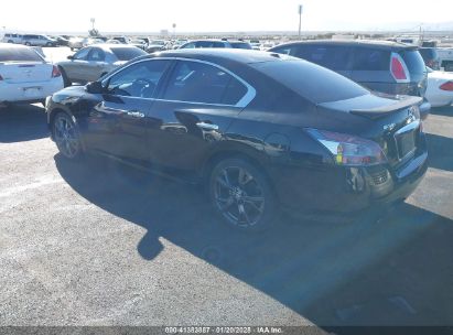 2013 NISSAN MAXIMA 3.5 SV Black  Gasoline 1N4AA5AP9DC847586 photo #4