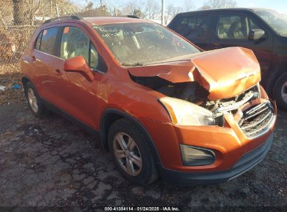 2016 CHEVROLET TRAX LT Orange  Gasoline KL7CJLSB5GB664090 photo #1