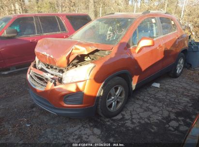 2016 CHEVROLET TRAX LT Orange  Gasoline KL7CJLSB5GB664090 photo #3