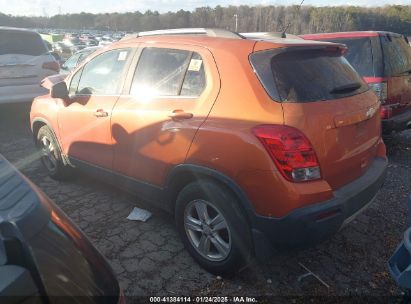 2016 CHEVROLET TRAX LT Orange  Gasoline KL7CJLSB5GB664090 photo #4