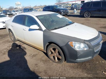 2011 CHEVROLET MALIBU 1LT White  Flexible Fuel 1G1ZC5EU3BF132461 photo #1