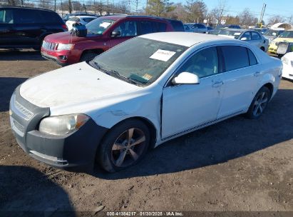 2011 CHEVROLET MALIBU 1LT White  Flexible Fuel 1G1ZC5EU3BF132461 photo #3