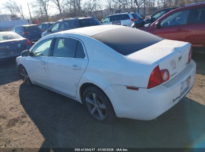 2011 CHEVROLET MALIBU 1LT White  Flexible Fuel 1G1ZC5EU3BF132461 photo #4