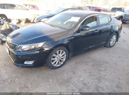 2015 KIA OPTIMA EX Black  Gasoline 5XXGN4A70FG357284 photo #3