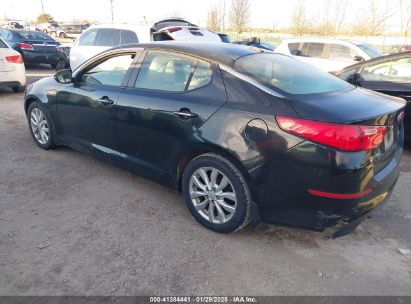 2015 KIA OPTIMA EX Black  Gasoline 5XXGN4A70FG357284 photo #4