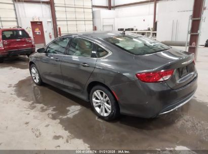 2015 CHRYSLER 200 LIMITED Gray  Gasoline 1C3CCCAB0FN622426 photo #4