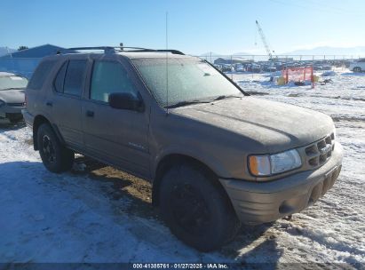 2002 ISUZU RODEO LS 3.2L/LSE 3.2L V6/S/S 3.2L V6 Tan  Gasoline 4S2DM58W824320291 photo #1