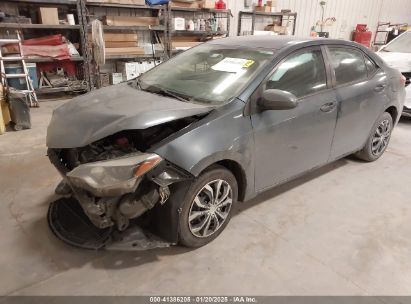 2015 TOYOTA COROLLA LE Blue  Gasoline 5YFBURHE6FP300898 photo #3