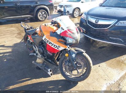 2015 HONDA CBR500 R Orange  Gasoline MLHPC4465F5200750 photo #1