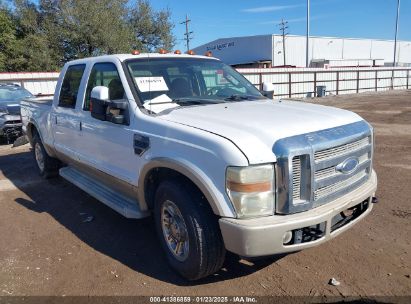 2008 FORD F-250 KING RANCH/LARIAT/XL/XLT White  Gasoline 1FTSW20558EB53454 photo #1