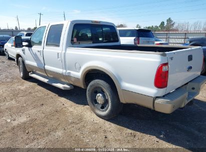 2008 FORD F-250 KING RANCH/LARIAT/XL/XLT White  Gasoline 1FTSW20558EB53454 photo #4