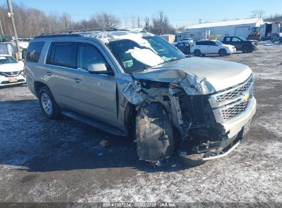 2017 CHEVROLET TAHOE LT Champagne  Gasoline 1GNSKBKC2HR111413 photo #1