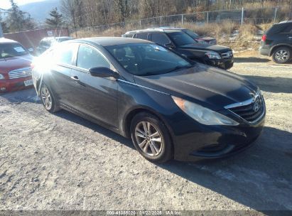 2011 HYUNDAI SONATA GLS Black  Gasoline 5NPEB4ACXBH243854 photo #1