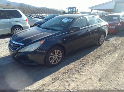 2011 HYUNDAI SONATA GLS Black  Gasoline 5NPEB4ACXBH243854 photo #3