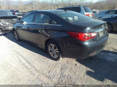 2011 HYUNDAI SONATA GLS Black  Gasoline 5NPEB4ACXBH243854 photo #4