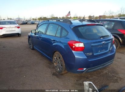 2015 SUBARU IMPREZA 2.0I SPORT LIMITED Blue  Gasoline JF1GPAW68F8275949 photo #4