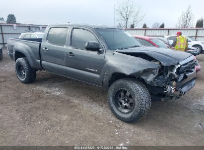 2015 TOYOTA TACOMA BASE V6 Gray  Gasoline 3TMMU4FN0FM085444 photo #1