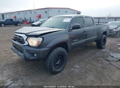 2015 TOYOTA TACOMA BASE V6 Gray  Gasoline 3TMMU4FN0FM085444 photo #3