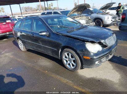 2005 MERCEDES-BENZ C 240 LUXURY Black  Gasoline WDBRH61J65F602981 photo #1