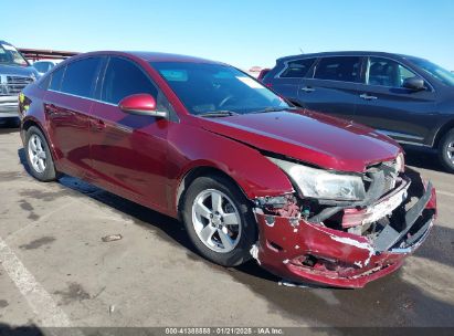 2016 CHEVROLET CRUZE LIMITED 1LT AUTO Red  Gasoline 1G1PE5SB1G7143478 photo #1