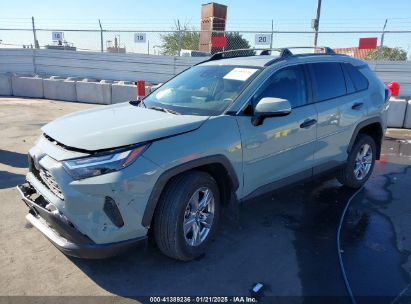 2022 TOYOTA RAV4 XLE Green  Gasoline 2T3W1RFV8NW231696 photo #3