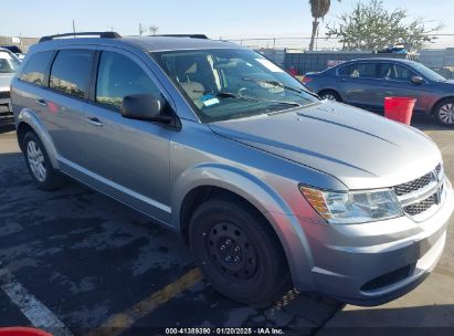 2016 DODGE JOURNEY SE Silver  Gasoline 3C4PDCAB3GT110767 photo #1