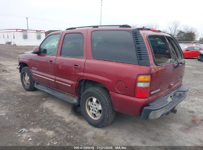 2003 CHEVROLET TAHOE LT Red  Flexible Fuel 1GNEK13Z63J160910 photo #4