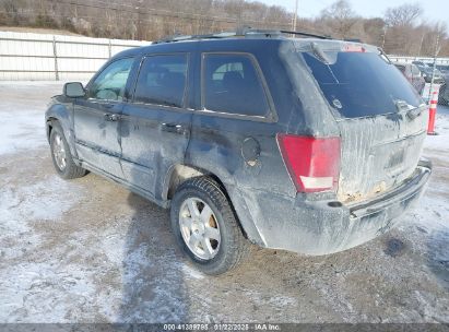 2009 JEEP GRAND CHEROKEE LAREDO Black  Gasoline 1J8GR48K29C545817 photo #4