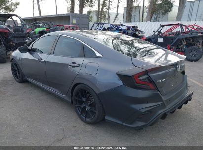 2018 HONDA CIVIC LX Gray  Gasoline 2HGFC2F51JH608981 photo #4