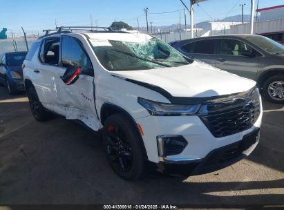 2023 CHEVROLET TRAVERSE FWD PREMIER White  Gasoline 1GNERKKW2PJ239022 photo #1