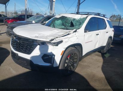 2023 CHEVROLET TRAVERSE FWD PREMIER White  Gasoline 1GNERKKW2PJ239022 photo #3