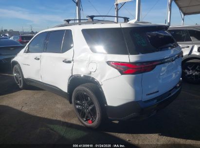 2023 CHEVROLET TRAVERSE FWD PREMIER White  Gasoline 1GNERKKW2PJ239022 photo #4