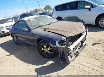 1996 FORD MUSTANG Blue  Gasoline 1FALP4044TF223135 photo #1