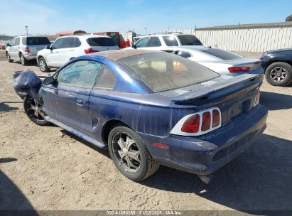 1996 FORD MUSTANG Blue  Gasoline 1FALP4044TF223135 photo #4