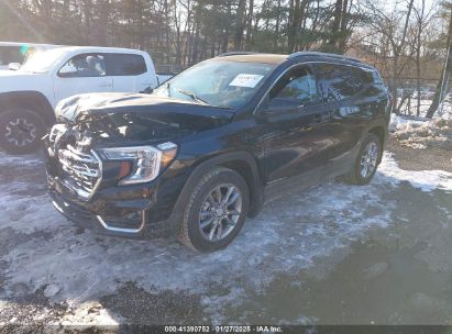 2022 GMC TERRAIN AWD SLT Black  Gasoline 3GKALVEV3NL106681 photo #3