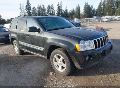 2005 JEEP GRAND CHEROKEE LIMITED Black  Gasoline 1J8HR58N95C614663 photo #1