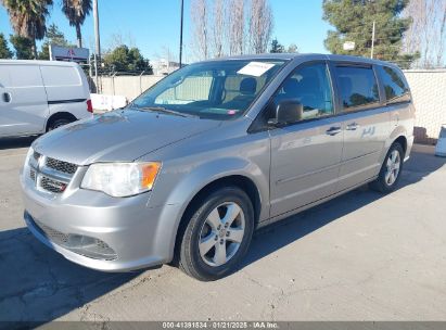 2013 DODGE GRAND CARAVAN SE Silver  Flexible Fuel 2C4RDGBG9DR671693 photo #3