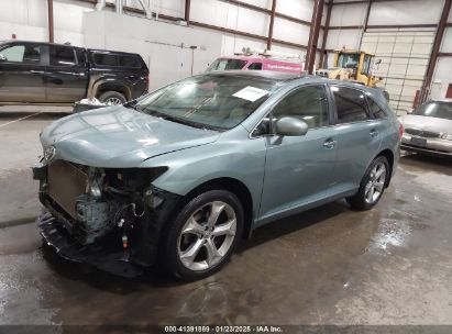 2010 TOYOTA VENZA BASE V6 Blue  Gasoline 4T3BK3BB6AU042110 photo #3