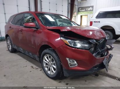 2019 CHEVROLET EQUINOX LT Red  Gasoline 2GNAXUEV2K6250210 photo #1