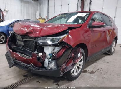 2019 CHEVROLET EQUINOX LT Red  Gasoline 2GNAXUEV2K6250210 photo #3