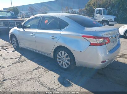 2014 NISSAN SENTRA FE+ S/FE+ SV/S/SL/SR/SV Silver  Gasoline 3N1AB7AP6EL671852 photo #4