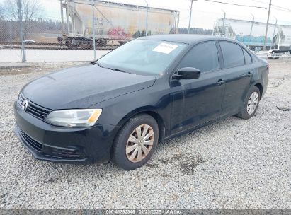 2014 VOLKSWAGEN JETTA 2.0L S Black  Gasoline 3VW2K7AJ2EM400839 photo #3