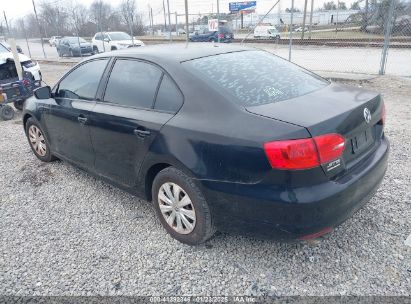 2014 VOLKSWAGEN JETTA 2.0L S Black  Gasoline 3VW2K7AJ2EM400839 photo #4