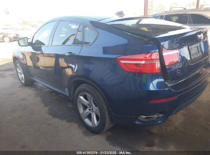 2013 BMW X6 XDRIVE50I Blue  Gasoline 5UXFG8C51DL591955 photo #4