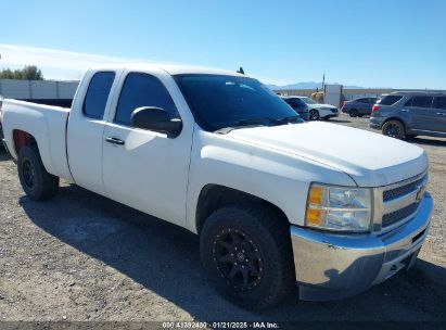 2013 CHEVROLET SILVERADO 1500 LT White  Flexible Fuel 1GCRKSE70DZ161422 photo #1