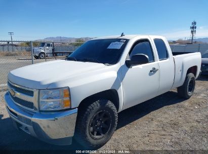 2013 CHEVROLET SILVERADO 1500 LT White  Flexible Fuel 1GCRKSE70DZ161422 photo #3