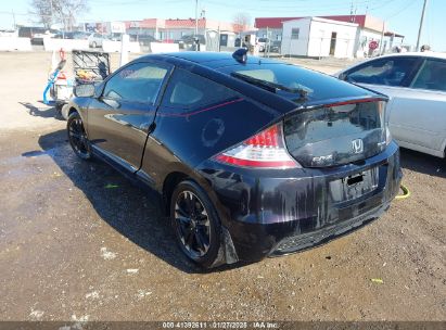 2015 HONDA CR-Z EX Black  Hybrid JHMZF1D63FS001259 photo #4